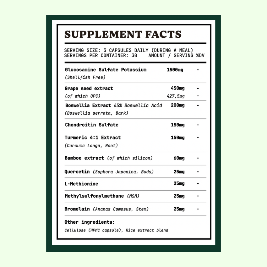 Joint Relief blend™ [reviews] [en]